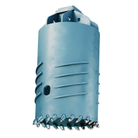 Колонковый бур скальный/приварной 500 мм (KRR)